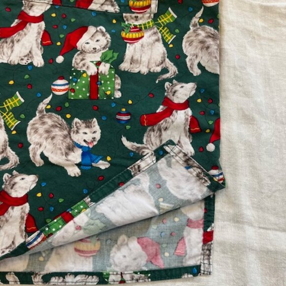 Christmas Huskie Dogs Uniform Top Small Women - Picture 5 of 6